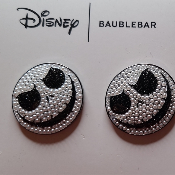 BaubleBar Jewelry - Disney Baublebar Nightmare Before Christmas Jack Skellington Earrings NIB